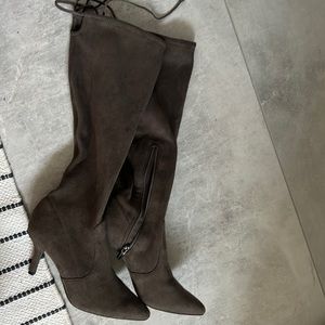 Vince Camuto knee high heeled boots